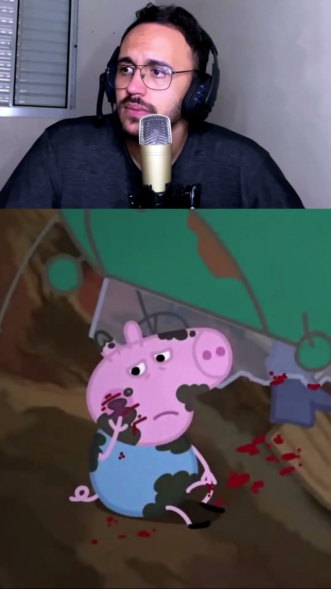GEORGE NUNCA MAIS VAI BRINCAR DE ESCONDE ESCONDE