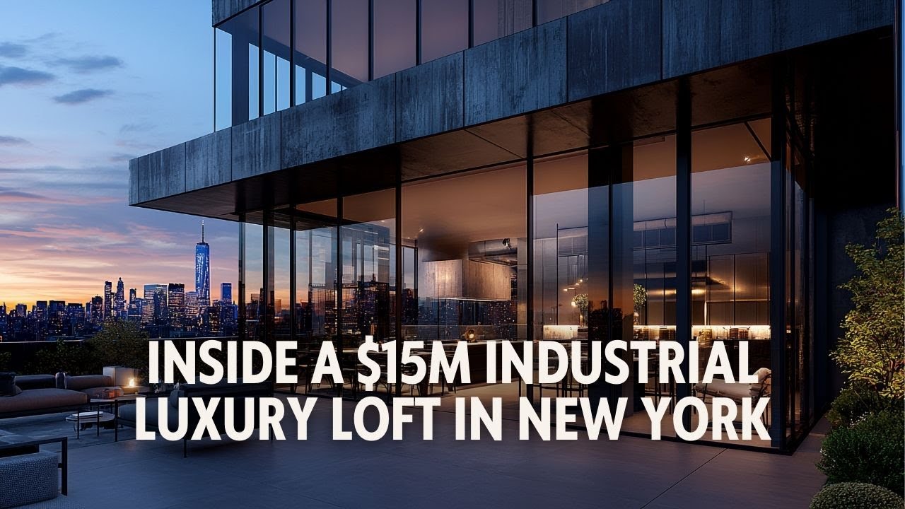 Inside a $15M Industrial Luxury Loft in New York – Stunning Design ...