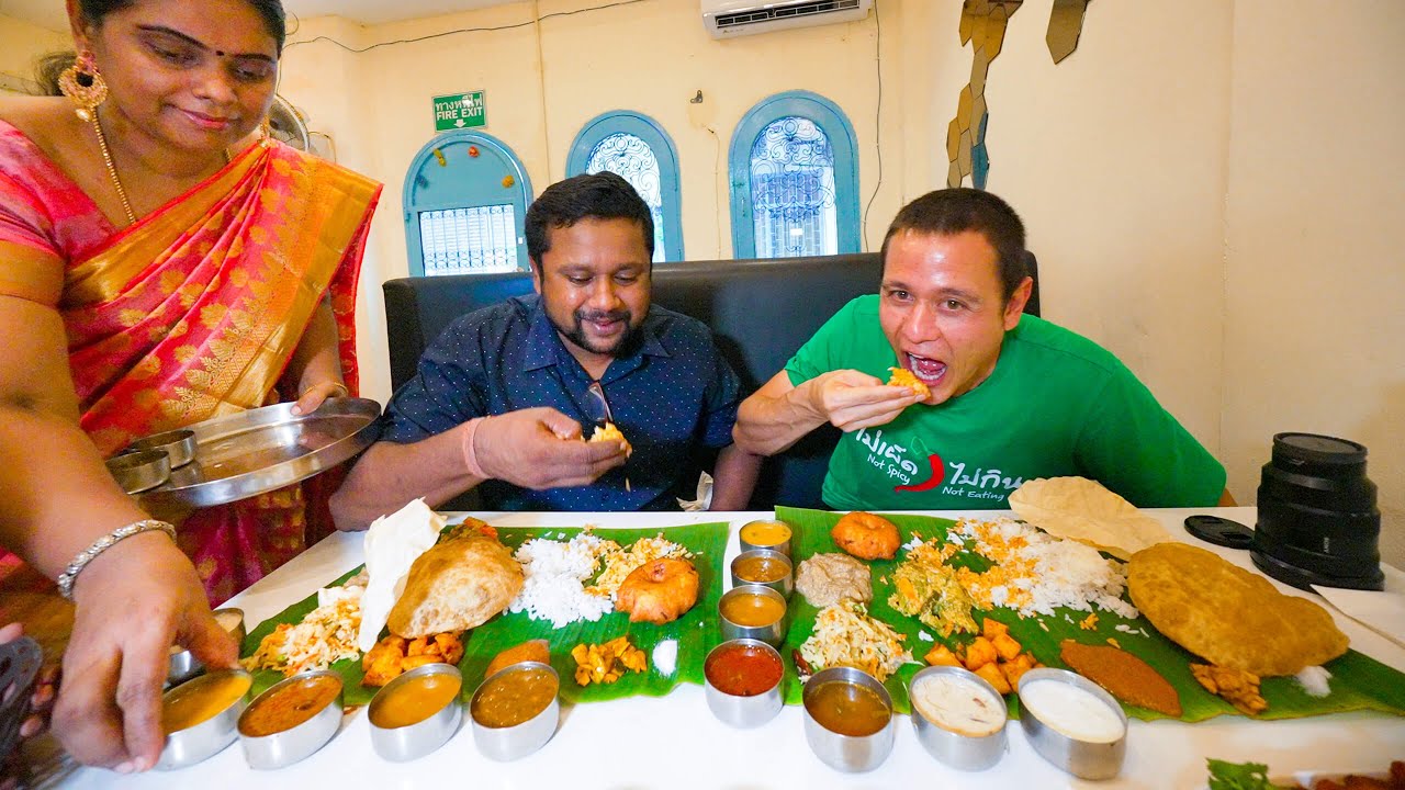 $5.78 Indian Food - All You Can Eat!! | Best South Indian Food in Bangkok! | Mark Wiens