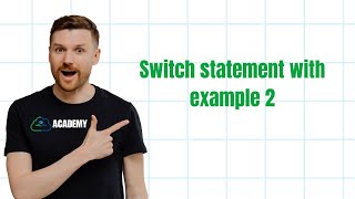 Switch statement with example 2 || Salesforce Apex for Beginners
