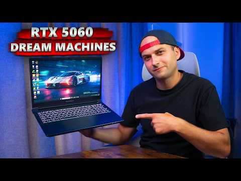 RTX 5060 TEST IN Dream Machines RG5060-15UA21 LAPTOP