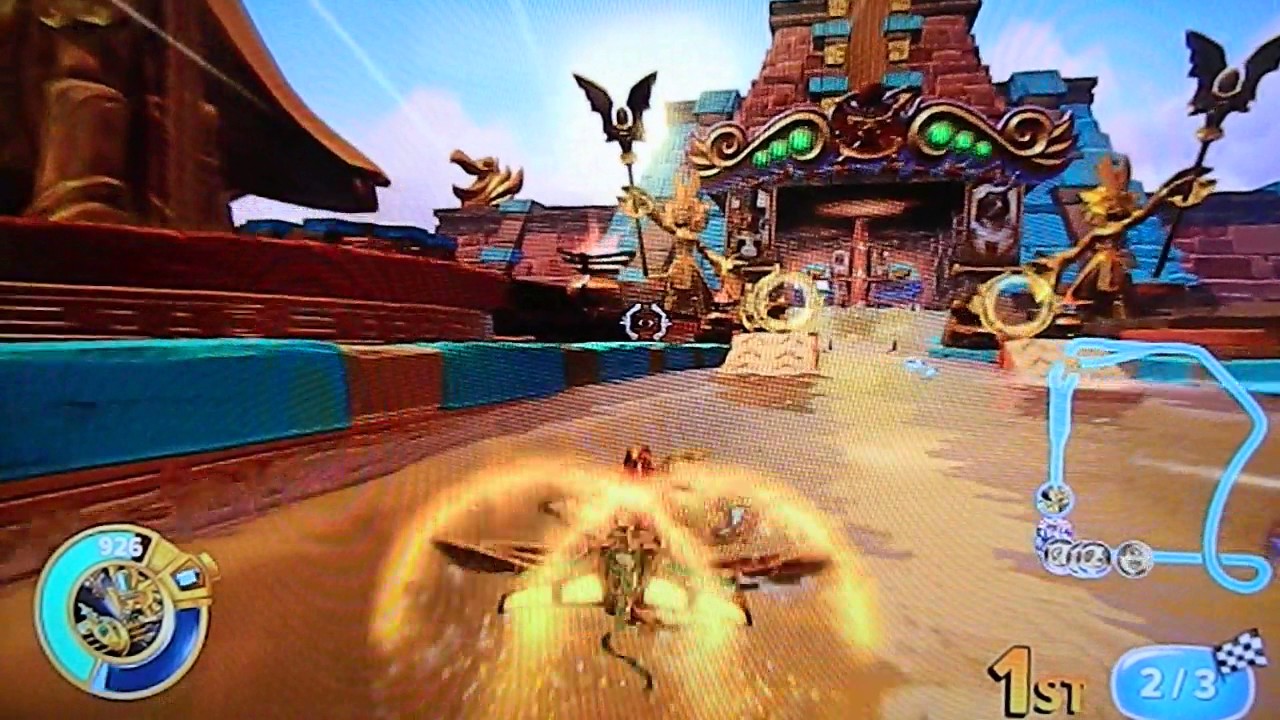 Skylanders Imaginators Skylands Raceway: Golden Queen - YouTube