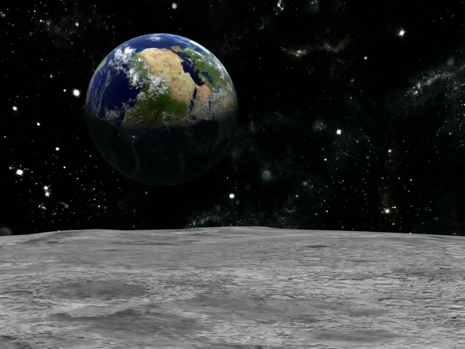 Realistic Moon Cycle -Blender