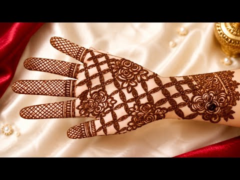 ✨ Beautiful Front Hand Mehndi Design 😍 | Easy & Stylish Mehndi Design 2026 🔥#mehndi #hennadesign 