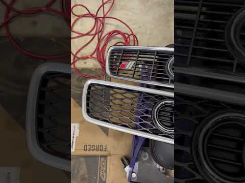 B5 S4 Gets a Genuine RS4 Grille! #diy #install