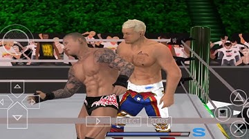 WWE2K24 Cody Rhodes vs Randy Orton Fuul Match HD Game PS2 Emulator AETHERSX2