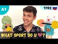 Easy Story in Russian | Talking about sport | Comprehensible Input + Questions TPRS