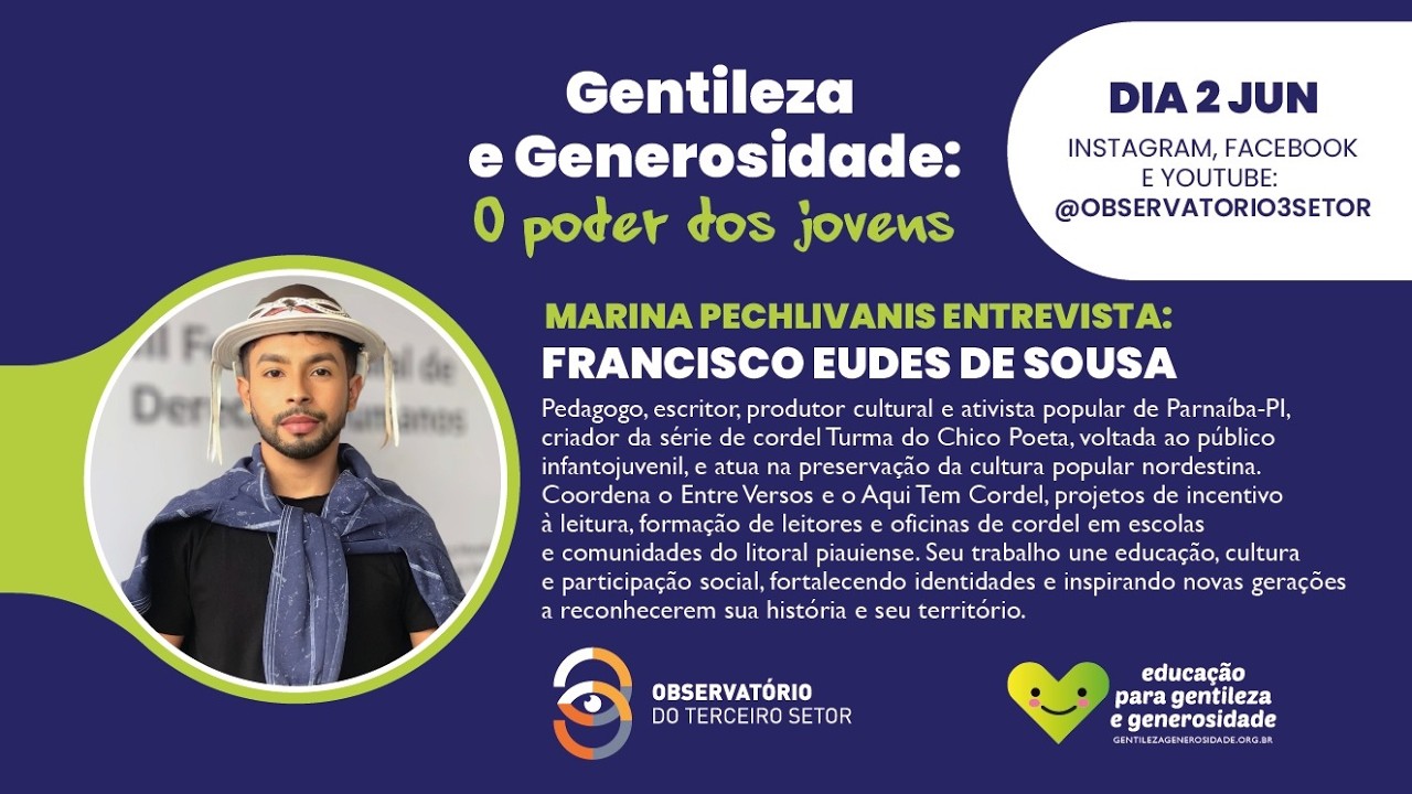 Gentileza e Generosidade - Eudes de Sousa