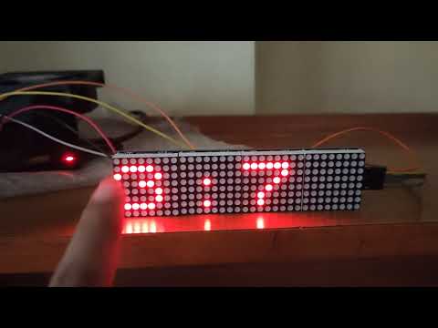 max7219 led dot matrix display module | raspberry pi 4 max 7219 led matrix