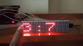 max7219 led dot matrix display module | raspberry pi 4 max 7219 led matrix