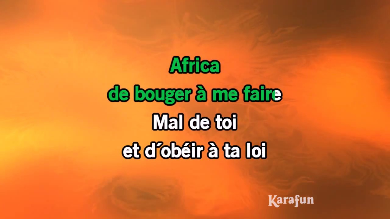 Karaoké Africa - Rose Laurens *