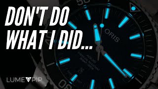 My biggest watch collecting regret? | Oris Aquis Blue 43.5mm Review | Lume Pip (4K)