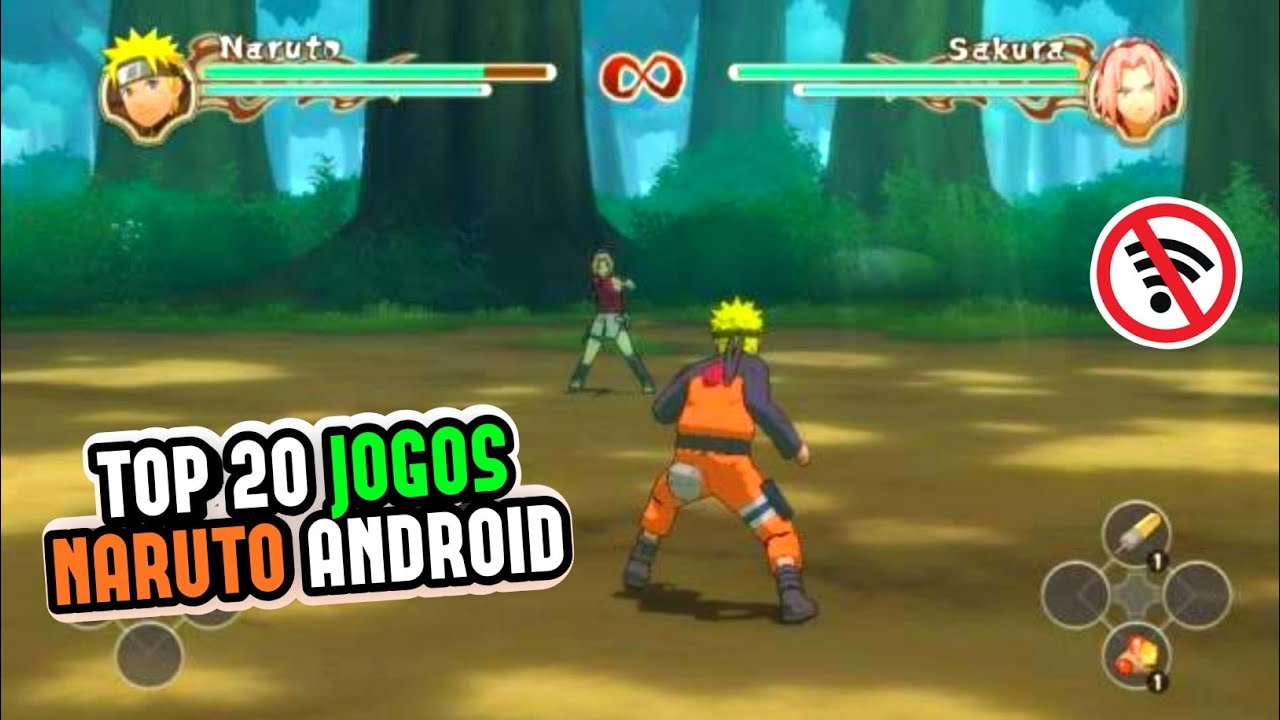 Os 3 melhores jogos de naruto para android
