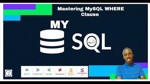 Master MySQL WHERE Clause | data analysis