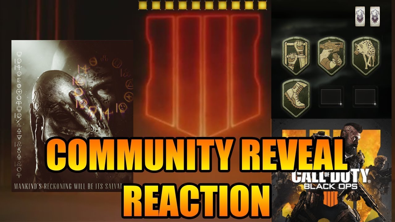 LIVE BLACK OPS 4 COMMUNITY REVEAL EVENT REACTION AND THOUGHTS