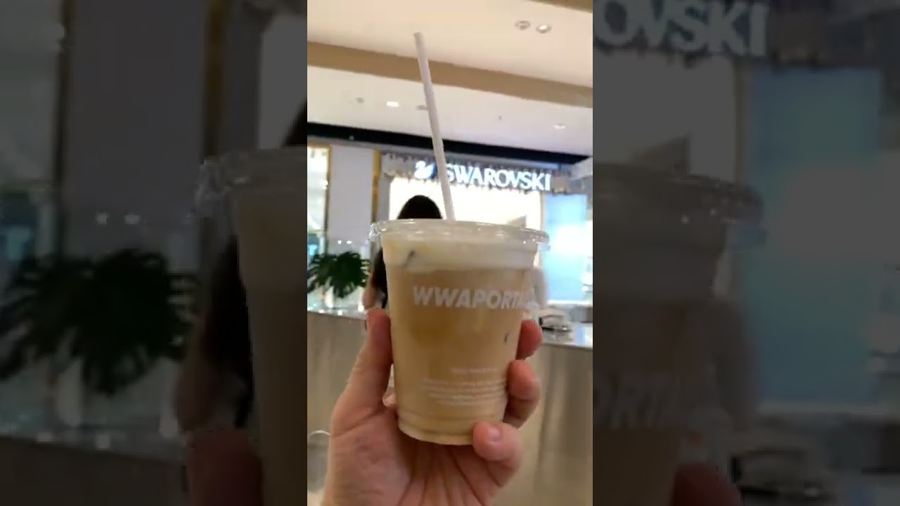 WWA Portal Coffee at Paris Miki in Central World, Bangkok Thailand #coffeeworld #coffeeshop #bangkok