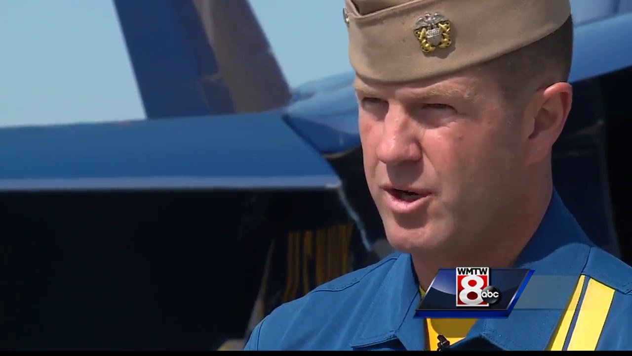 Blue Angels practice ahead of Great State of Maine Air Show YouTube