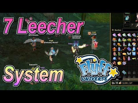 Flyff Universe - Das 7 Leecher System, wie hat es funktioniert? Beste Level Taktik?