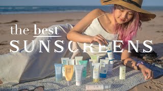 reviewing 15 best Korean sunscreens (cruelty free & vegan)