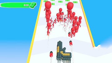 CROWD NUMBER RUN 3D  ALL LEVELS  GAMEPLAY WALKTHROUGH PART 1