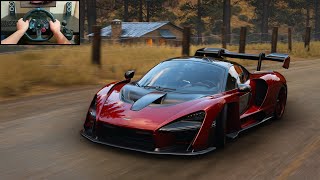 McLaren Senna - Forza Horizon 5 | G29 + Shifter