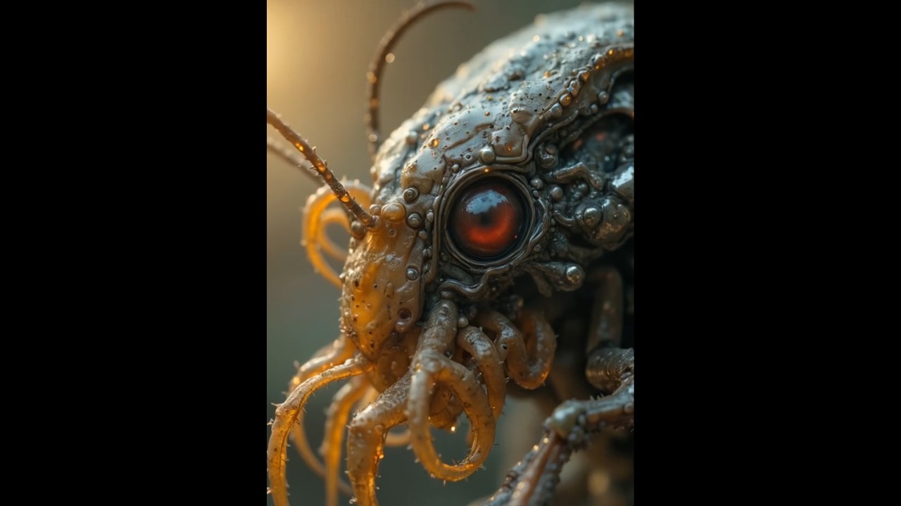 AI Horror: Soul-Piercing Insect 😱🦟 CGI Nightmare 
