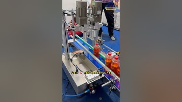 Automatic Capping Machine | Hi-Speed Round Bottle Capping Machine Commercial #cappingmachine #yt