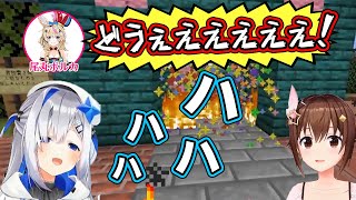 ポルカを燃やし悪魔のように笑う天音かなた【ホロライブ/ときのそら/尾丸ポルカ/切り抜き】