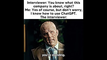 Bro krijgt GEEN BAAN met de hulp van ChatGPT😭Deadpool ontmoet Happy Hogan #memes#deadpool#intervi...