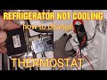 PAANO PALITAN ANG SIRANG THERMOSTAT NG REFRIGERATOR TUTORIAL ANG GUIDE