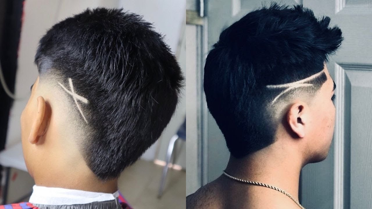 corte de cabelo disfarçado de homem