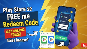 Play Store Se FREE Redeem Code Kaise Banaye? 🔥Free Redeem Code | Google Play Points Se Redeem Code 🎁