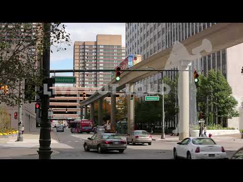 Downtown Detroit | Public Transportation Woodward