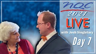 Day 7 of NQC 2021 ... Youre now LIVE with Josh Singletary