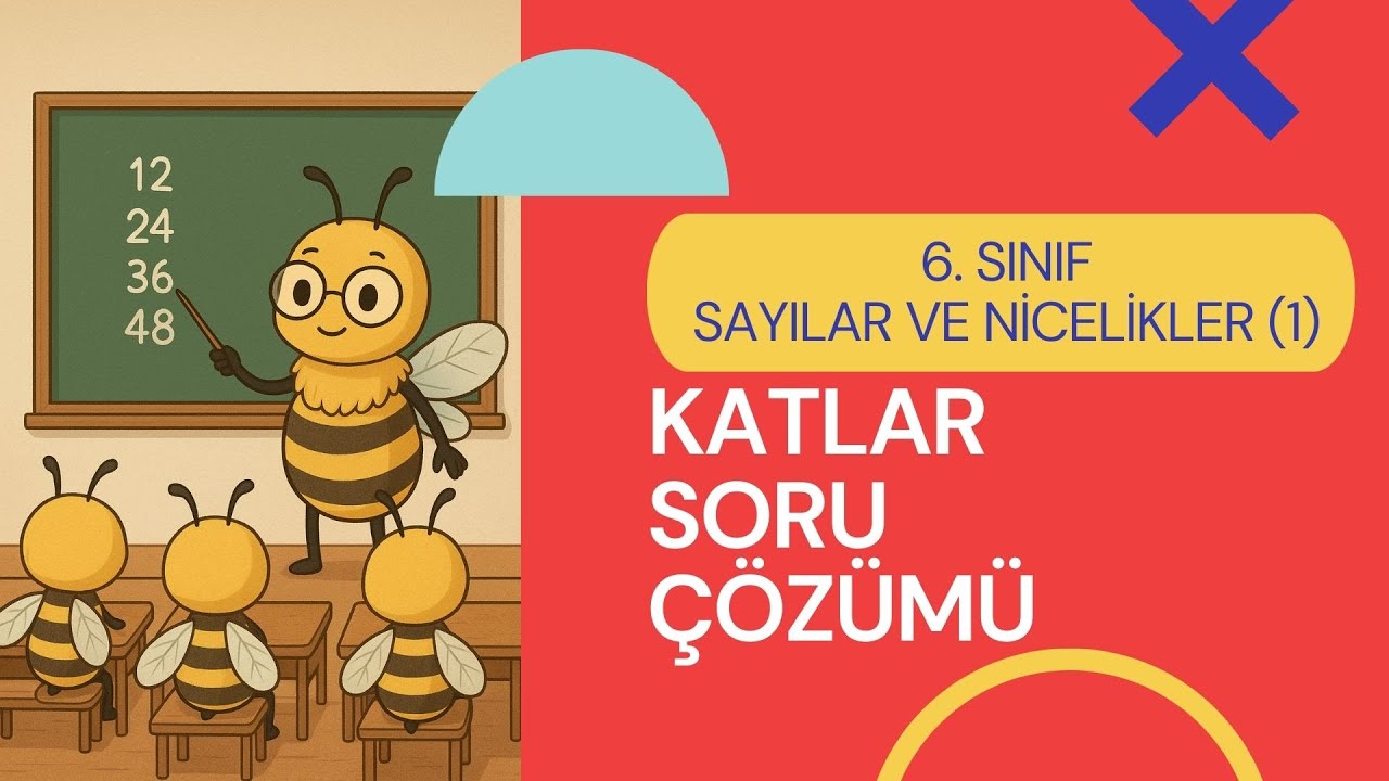 6. Doğal Sayıların Katları Soru Çözümü - 6. Sınıf - Matematik - Sayılar ve Nicelikler (1)