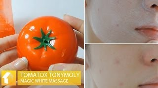 Review - Tomatox Tonymoly Magic White Massage