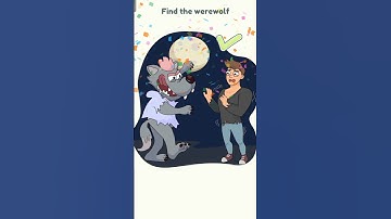 Find The Werewolf? DOP 2: Delete One part Level34 #shorts #youtubeshorts #xml #illusion