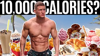 I counted my calories on holiday *Bodybuilder holiday food challenge*