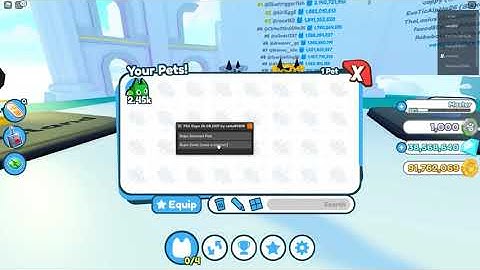 Pet Simulator X | Dupe script working | Dupe pets and gems