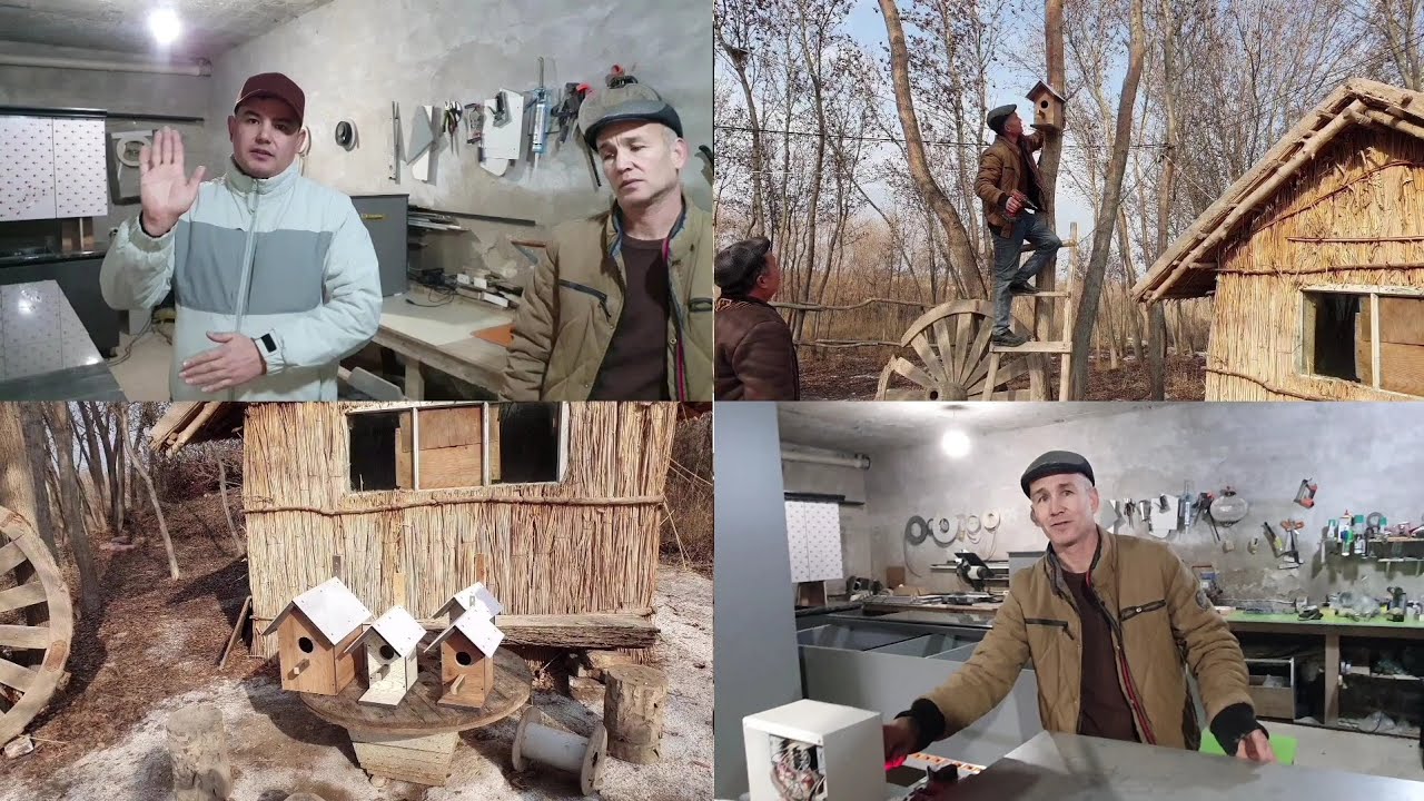 Umarbek ukamizni mebel sexida Qushlarga      🐦 🦜 uycha  yasatdim !!!