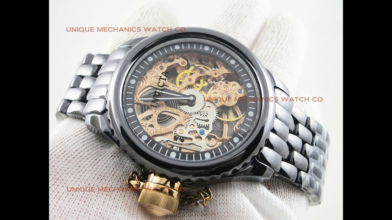 Invicta Russian Diver 1926 Skeleton Dial Mechanical 47mm Watch
