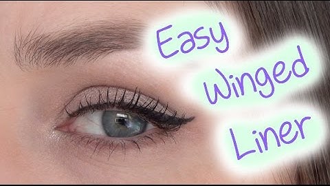 Easy Everyday Winged Eyeliner Tutorial