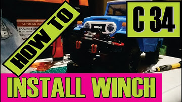 How to Install Winch on WPL C34 Km