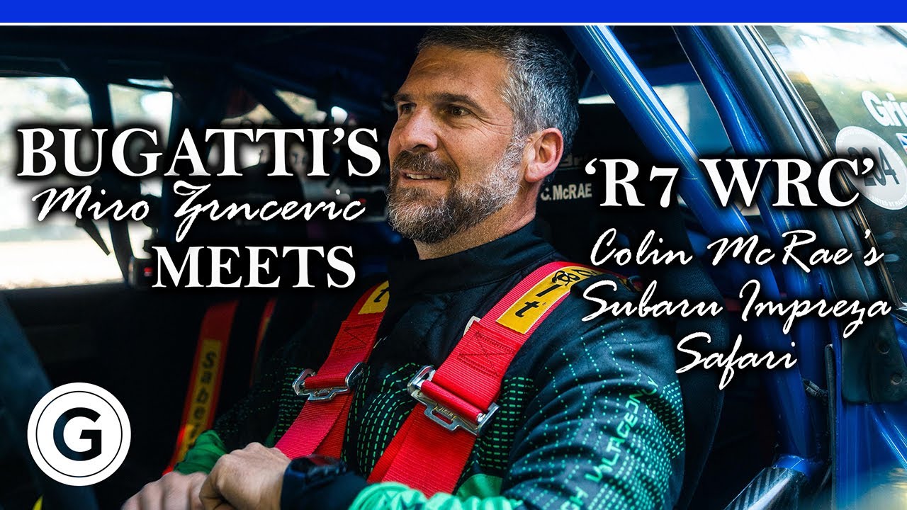 When Bugatti’s test-driver met Colin McRae’s Subaru Impreza WRC98…