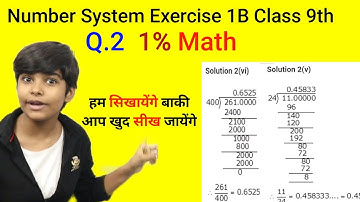 Exercise 1B Q 2 | Chapter 1 | Number System | Class 9 RS Aggarwal | CBSE | RN Glory
