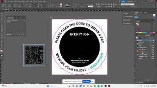 Use InDesign to data merge QR codes for print, and change the colour of the QR codes to suit.
