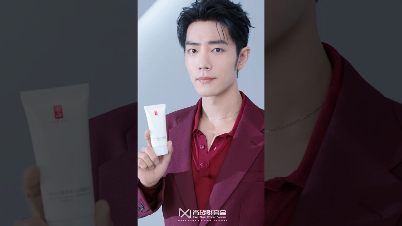 YUE SAI brand global spokesperson (sunscreen series) Xiao Zhan's behind-the-scenes is here!