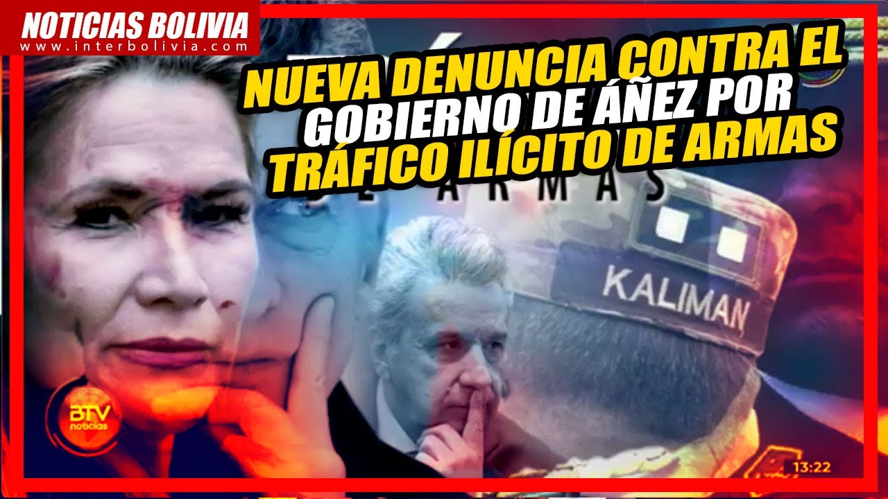 🔴 NUEVA DENUNCIA CONTRA JEANINE ÁÑEZ Y SUS EXMINISTROS POR "TRÁFICO ILÍCITO DE ARMAS". A BOLIVIA 👈