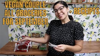 All Our Vegan Groceries For September Filmed All Hauls With Prices (Receipts Shown) by Jacinia Perez 415 views 6 months ago 18 minutes