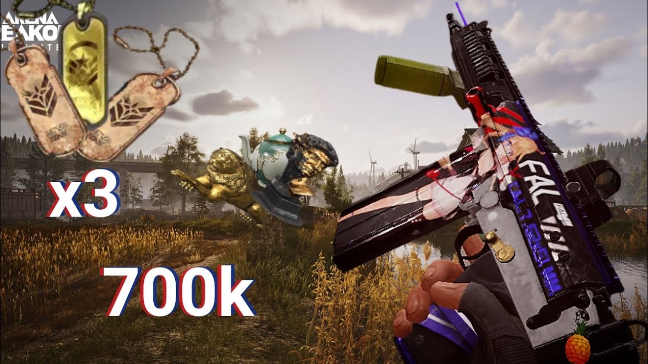 FAL+M80 in farm - Arena Breakout